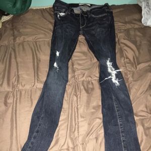 PacSun Bull Head Ripped Jeans